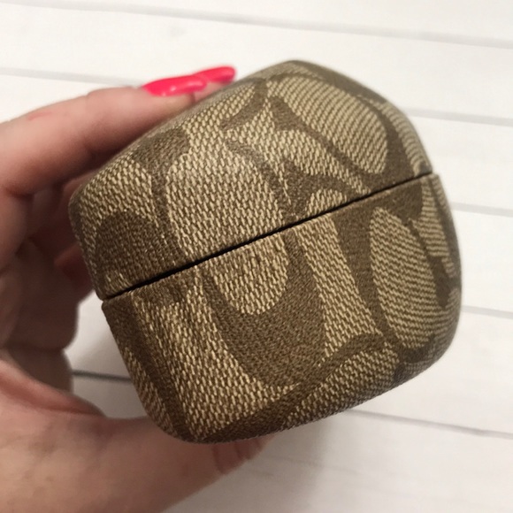 Coach monogram hard sunglasses case & cloth - Picture 5 of 6